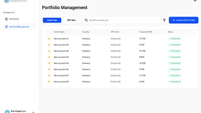 Encavis AG Asset Data Management Tool